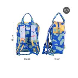 Školní batoh MILAN (9,5 L) s izotermickou přihrádkou (2 L) série Blue Odyssey (1)