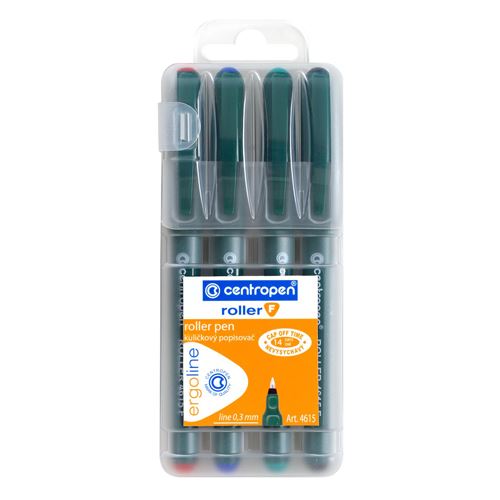 Roller CENTROPEN 4615 F - sada 4 ks 0,3 mm