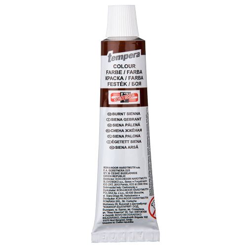 Farba temperová KOH-I-NOOR 16 ml - siena pálená