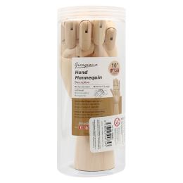 Dřevěná figurka 25 cm - levá ruka (1)