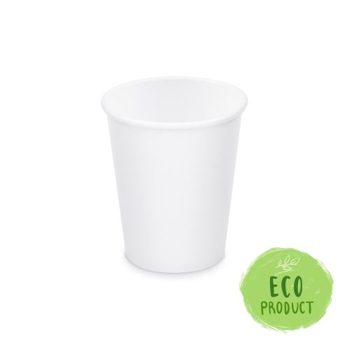 Papírový kelímek bílý 280 ml, M (O 80 mm) [50 ks]