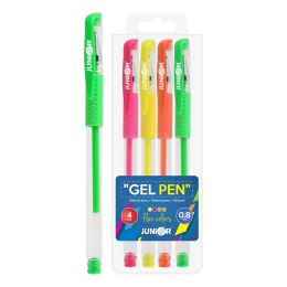 Pero gelové FLUO - sada 4ks