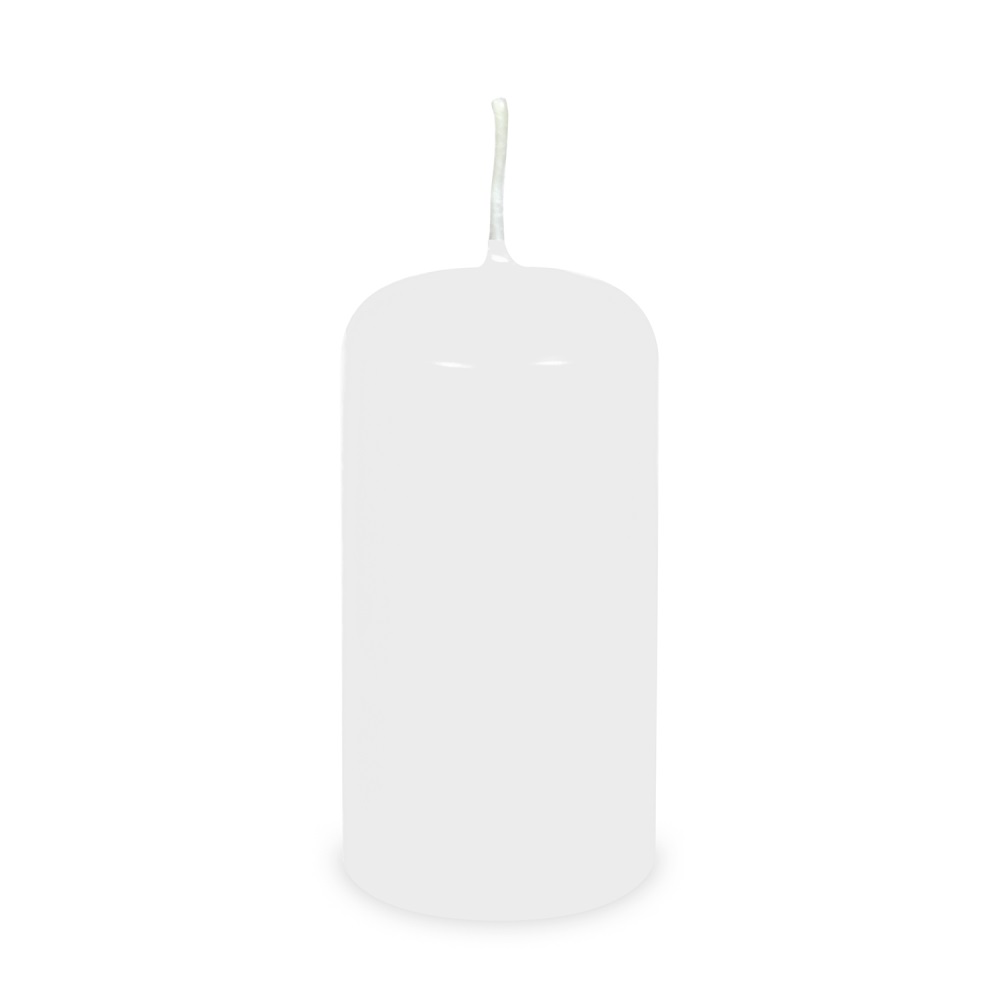 Sviečka valcová biela Ø60 x 120 mm [1 ks]