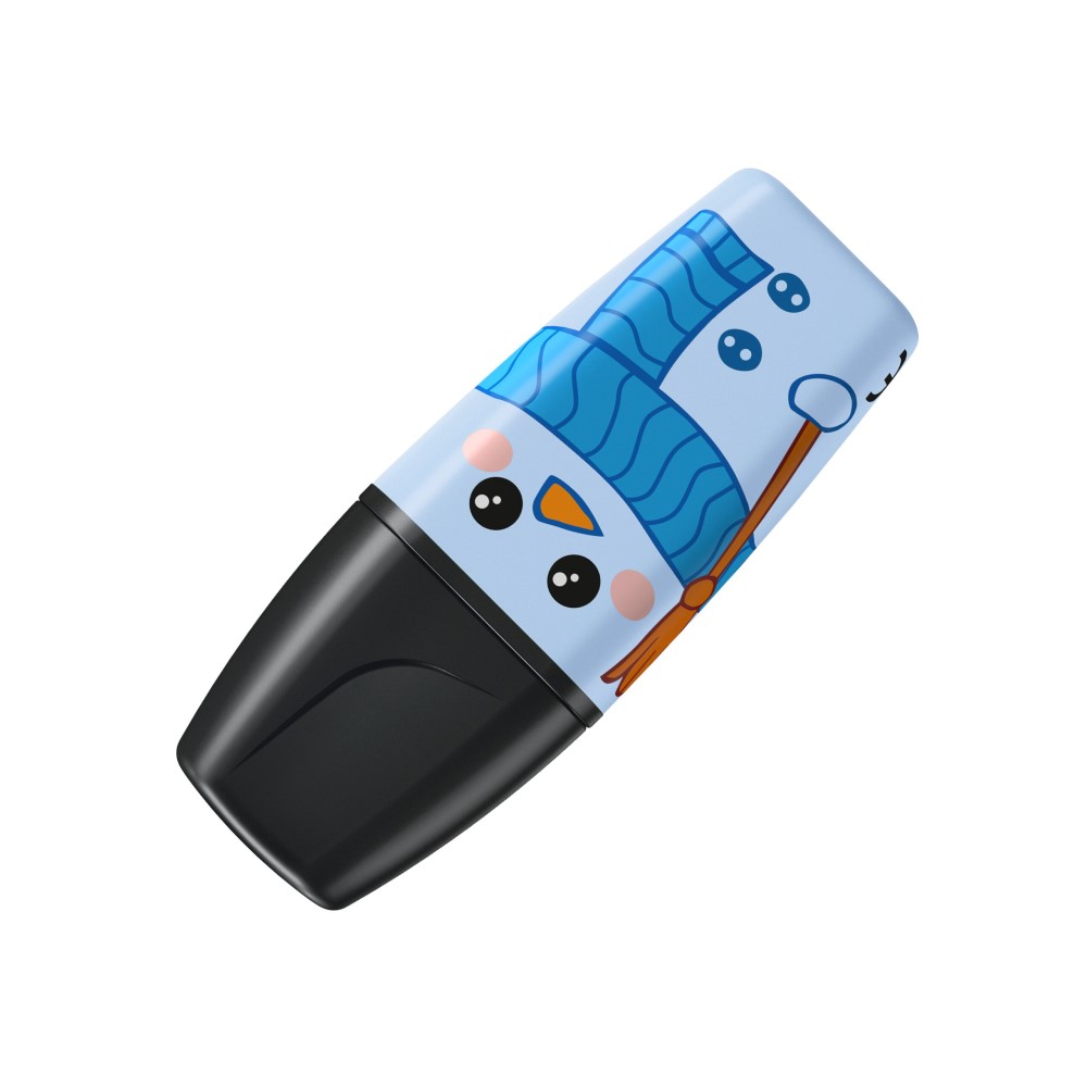 Zvýrazňovač STABILO BOSS MINI Frosty Friends - karmínová