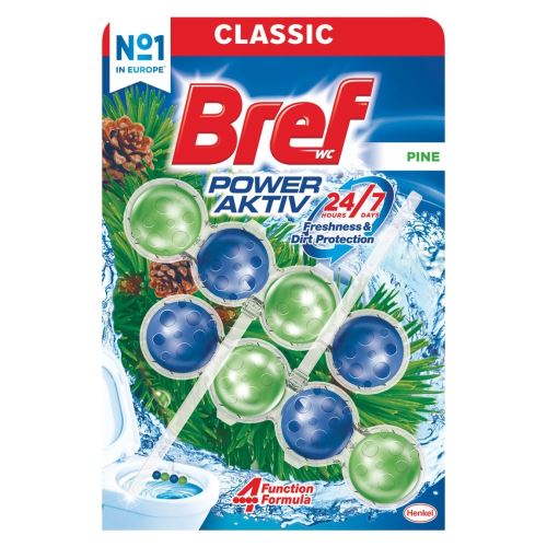 Bref Power Aktiv Pine WC blok 2x50g