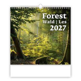 Nástěnný kalendář 2027 Forest/Wald/Les