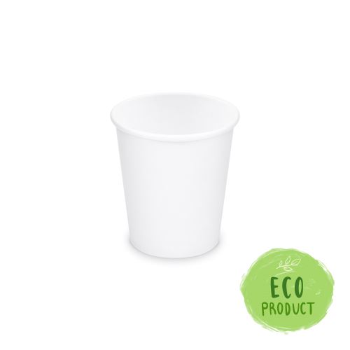 Papírový Kelímek bílý 200 ml, S (O 73 mm) [50 ks]