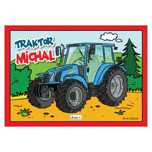 Omalovánka A5 Litera - Traktor Michal
