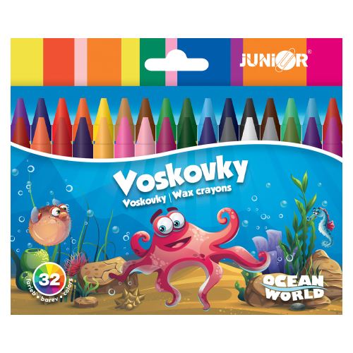 Voskovky 32 ks Ocean World