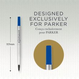 Náplň do rollerů Parker - modrá F (0,5 mm)