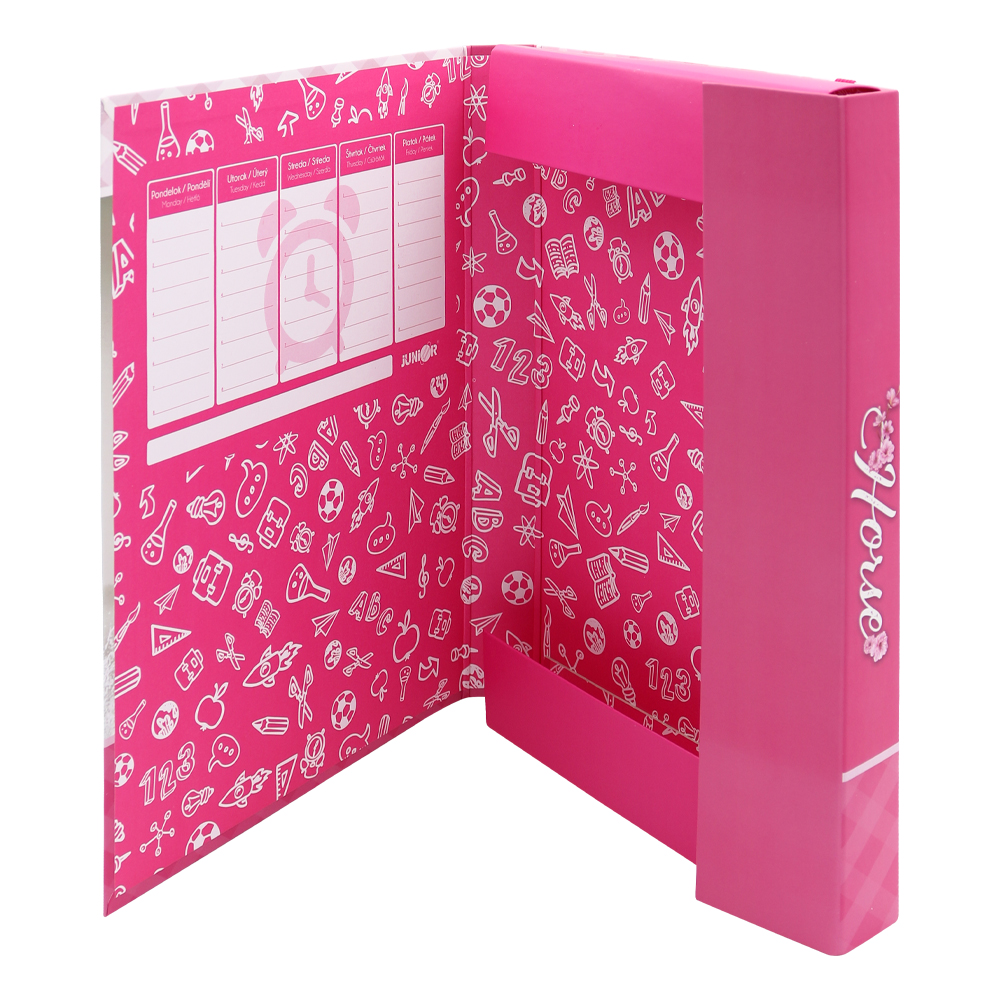JUNIOR Box na sešity A4 Jumbo MAX Horse - kůň