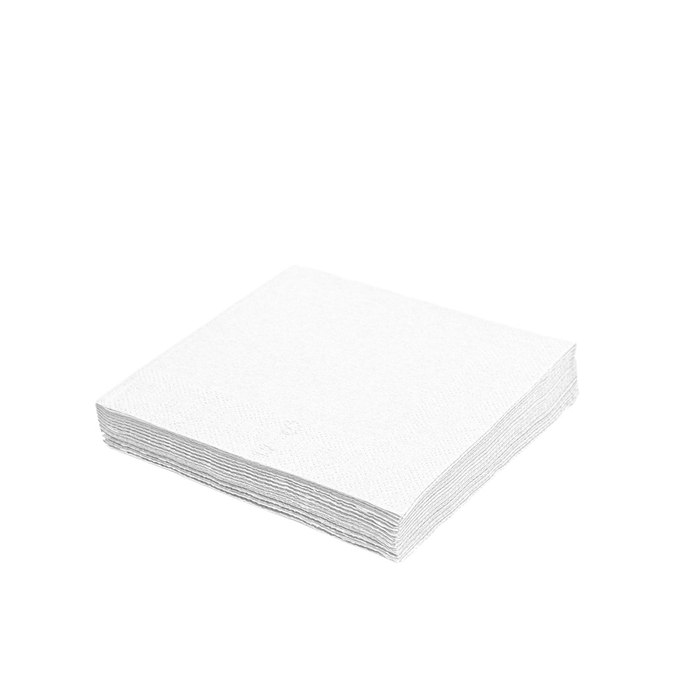 WIMEX Ubrousky 1-vrstvé 33 x 33 cm bílé (70 ks)