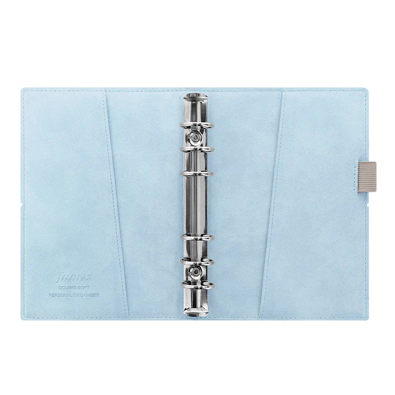 FILOFAX Diář Filofax Domino Soft - pastelově modrý, osobní