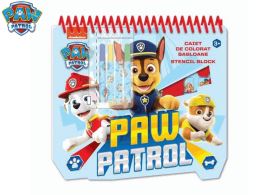Paw Patrol sada omalovánek 20x21,5x2cm se šablonami, samolepkami a fixami 4ks Paw Patrol sada omalovánek 20x21,5x2cm se šablonami, samolepkami a fixami 4ks