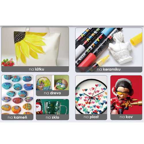 M&G Popisovač akrylový M&G Acrylic Marker 2 mm, Orange S300