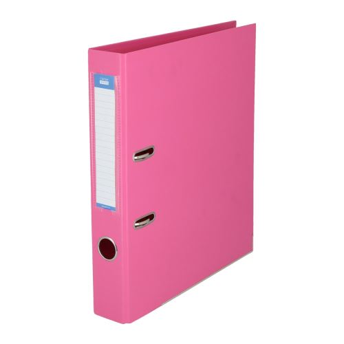 Pákový pořadač Office A4 50 mm - růžový (1)