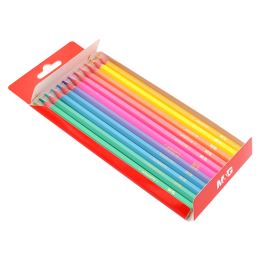 Šestihranné pastelky M&G Unicorn - sada 12 kusů (2)