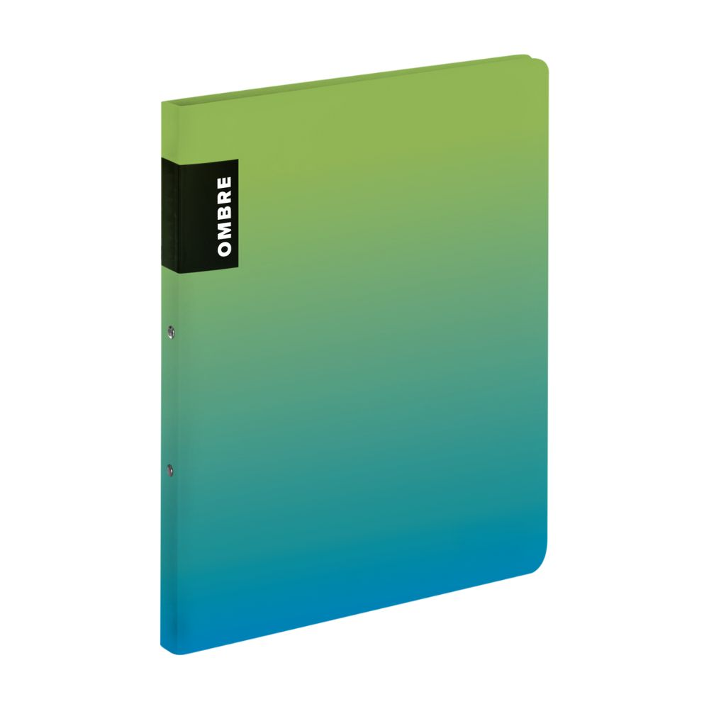 Pořadač PP A4 2kr. OMBRE zelená