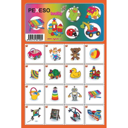Pexeso A4 Hračky