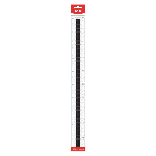 Pravítko M&G 50 cm, dvojitá stupnice