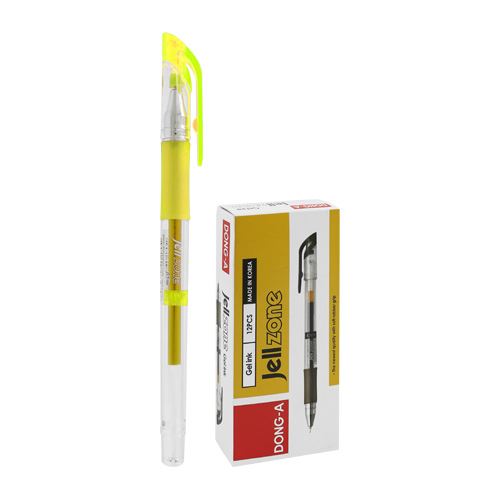 Pero gelové DONG-A JellZone 0.5mm - žlutá náplň