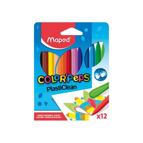 Voskovky MAPED "COLOR`PEPS", 12 ks