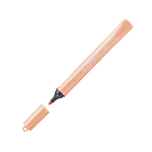 STABILO Fixy vláknové s kroužkem na víčko STABILO Cappi 12 ks