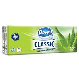 Hygienické kapesníky Ooops! Classic Aloe Vera 3-vrstvé, 1 ks