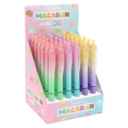 Pero kuličkové Semi-Gel "Macaronl" 1,0 mm - modrá náplň /1ks (1)