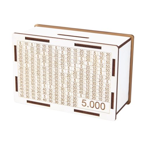 Pokladnička drevená Moneybox 5000