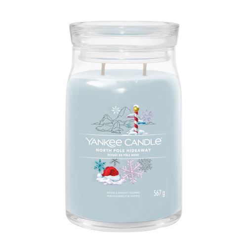 Svíčka Yankee Candle - NORTH POLE HIDEAWAY, velká