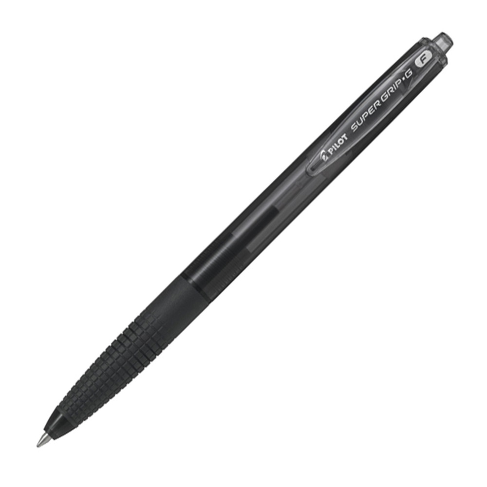 Pero kuličkové PILOT SuperGrip-G 0,7 mm - černá náplň