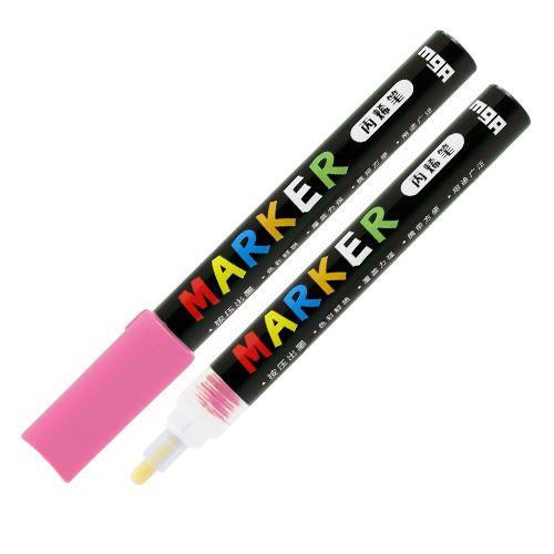 Popisovač akrylový M&G MOCALO Acrylic Marker 2 mm, Pink S210