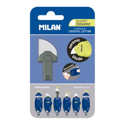 Náhradná čepeľ MILAN Capsule keramická pre orezávací nôž 