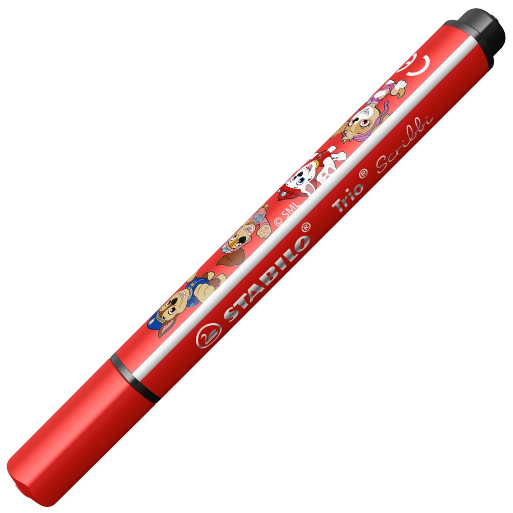 STABILO Fixa trojhranná STABILO Trio Scribbi PAW Patrol (sada 8 ks)