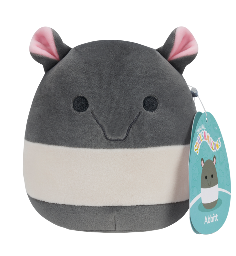 Squishmallows SQUISHMALLOWS Tapír - Abbitt, 30 cm