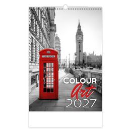 Nástěnný kalendář 2027 Colour Art