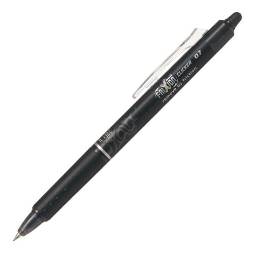 PILOT Frixion Ball Clicker 0,7 mm, čierny