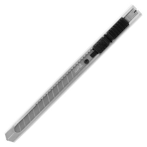 Ořezávací nůž M&G 9 mm s automatickou pojistkou, ergonomický (1)