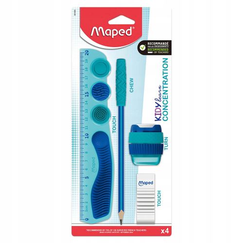 MAPED Kidy Learn Concentration Set, 4 ks