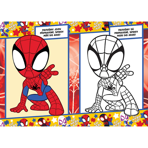 JM Omalovánka A5 JM - Spidey