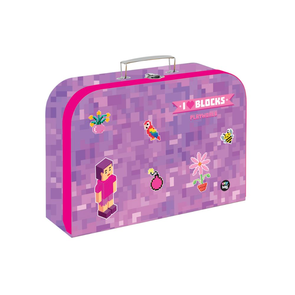 KARTON P+P Kufřík lamino 34 cm Playworld Girl