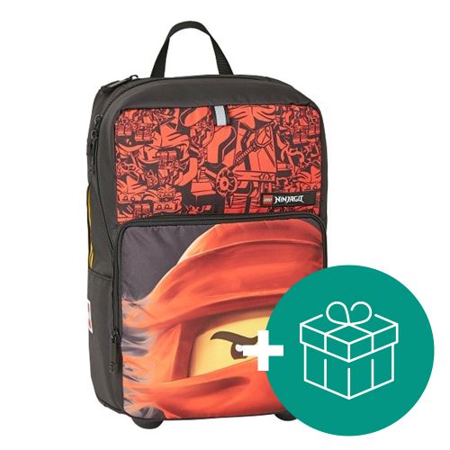 LEGO Ninjago Red - Trolley batoh