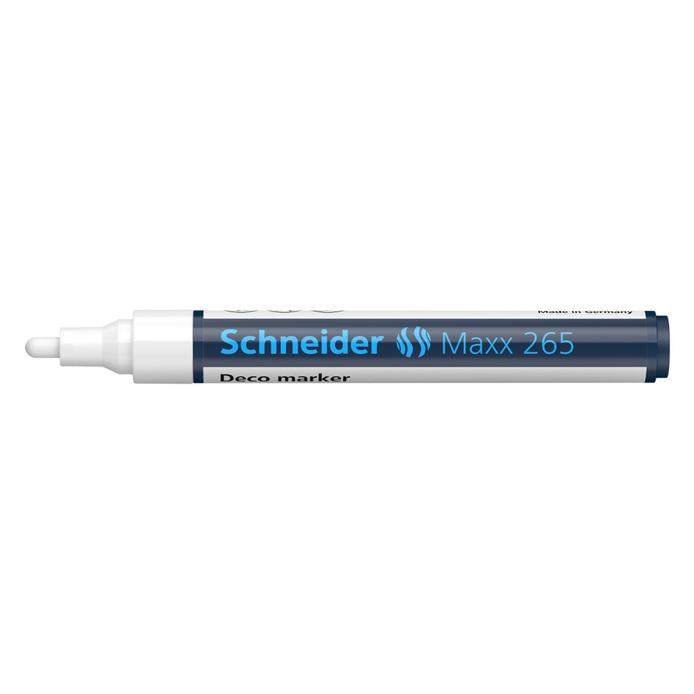 Schneider Maxx 265 neonový křídový popisovač - bílý