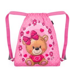 Školní batoh (5-dílný set) BagMaster Lumi 24 H - Medvídek (11)
