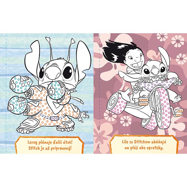 JM Vymalovánky s kamínky JM - Lilo & Stitch