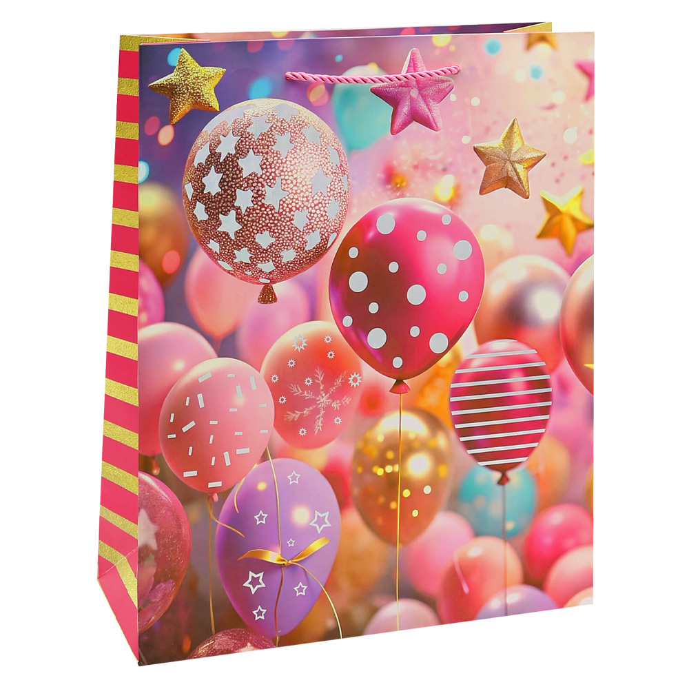 Darčeková taška Balloon 26x10x32 cm (mix /cena 1ks)