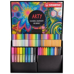 Fix vláknový STABILO ARTY - kreativní sada 55 ks