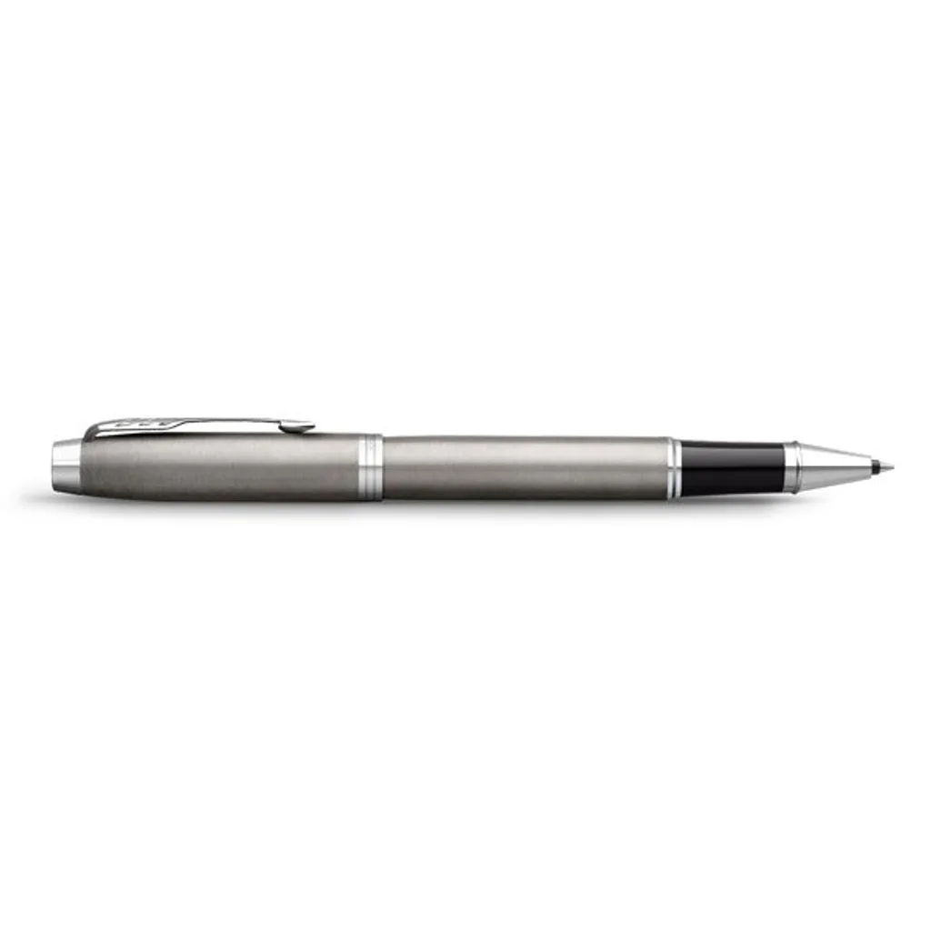 Roller PARKER IM Essential Stainless Steel CT, hrot 0,7 mm - modrá náplň