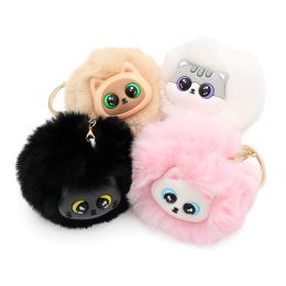 Klíčenka / Přívěsek JUNIOR PomPom Kitty (2)